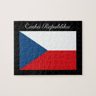 Česká republika vlajka puzzle
