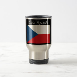 Česká republika vlajka reisebecher