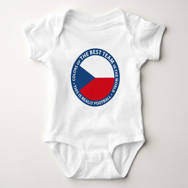 Československo shield baby strampler (Vorderseite)