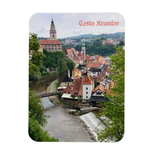 Cesky Krumlov Magnet (Vertikal)