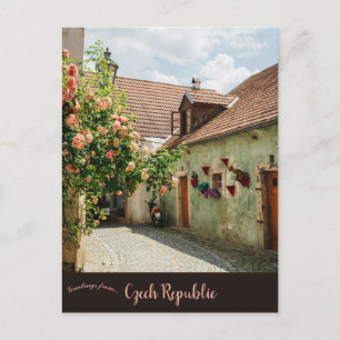 Cesky Krumlov Tschechien Postkarte