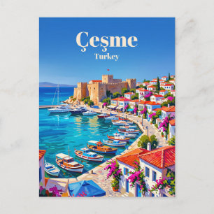 Çeşme Türkei Postkarte