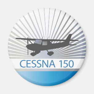 Cessna 150 Flugzeug Magnet