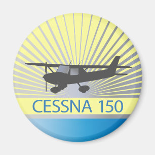 Cessna 150 Flugzeug Magnet