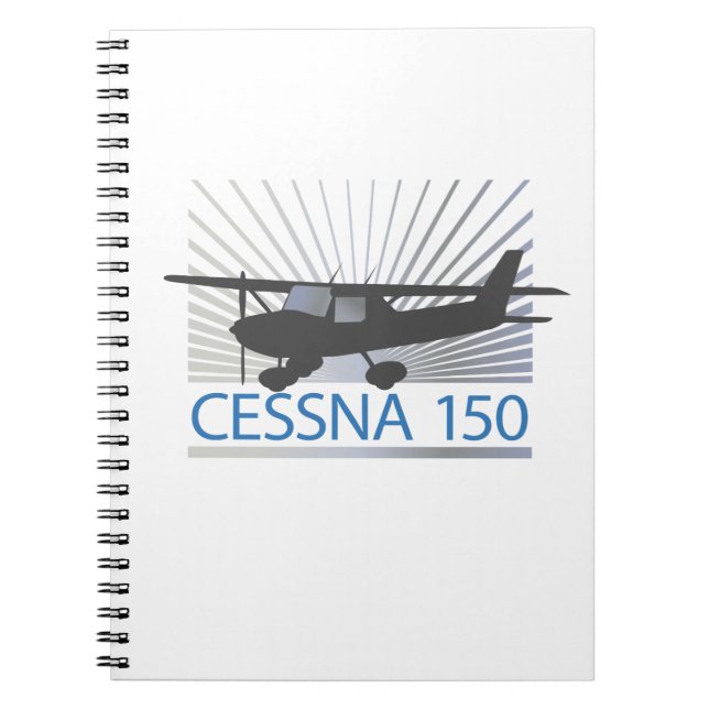 Cessna 150 Flugzeug Notizblock (Vorderseite)
