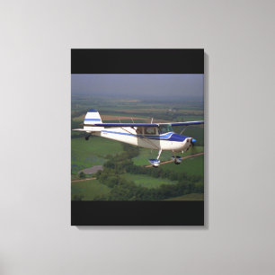Cessna 170, 1948, _Classic Luftfahrt Leinwanddruck