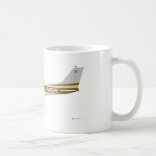 Cessna 172 Skyhawk Brown Tasse