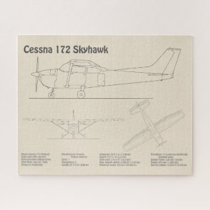Cessna 172 Skyhawk - Flugzeugkonzepte SD Puzzle