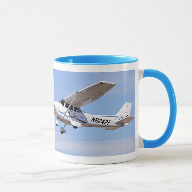 Cessna 172 Skyhawk SP-Foto-Kaffee-Tasse 2008 #2 Tasse (Rechts)