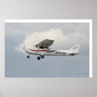 Cessna 172 zum Start Poster