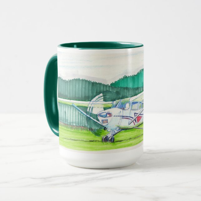 Cessna 182 Pano Tasse (Vorderseite Links)