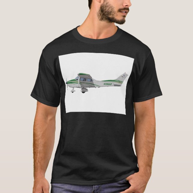 Cessna 182T Turbo Skylane II 396396 T-Shirt (Vorderseite)