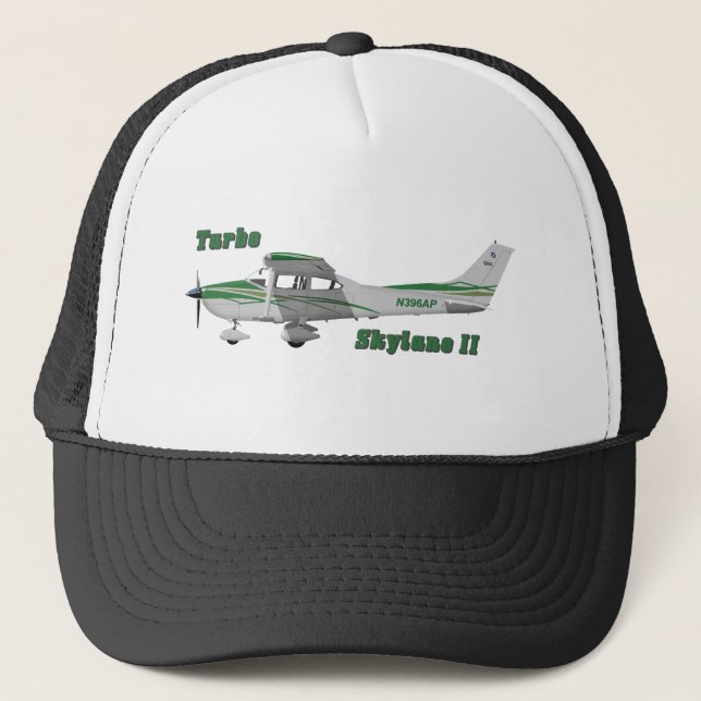 Cessna 182T Turbo Skylane II 396396T Truckerkappe (Vorderseite)