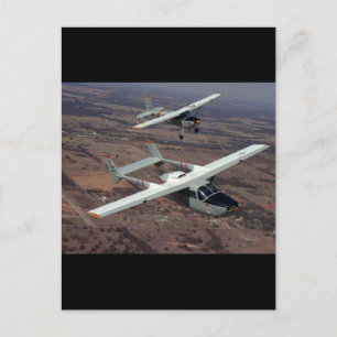 Cessna 337, 1967 und_Classic Aviation Postkarte