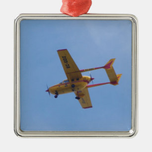 Cessna 337G Super Skymaster Ornament Aus Metall