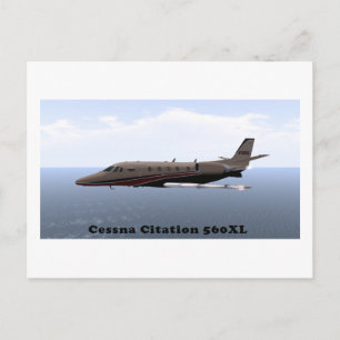 Cessna Citation 560XL Postkarte