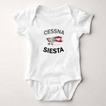 Cessna-Flugzeug, lustiger Babybodysuit