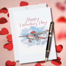 Cessna-Flugzeug trägt Blumenstrauß Foto Lustig