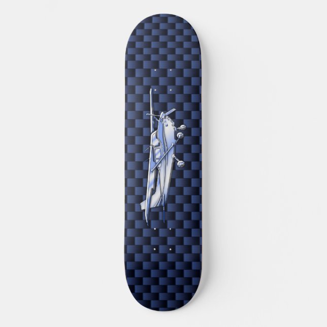 Cessna Flying Carbon Fiber Skateboard (Vorderseite)