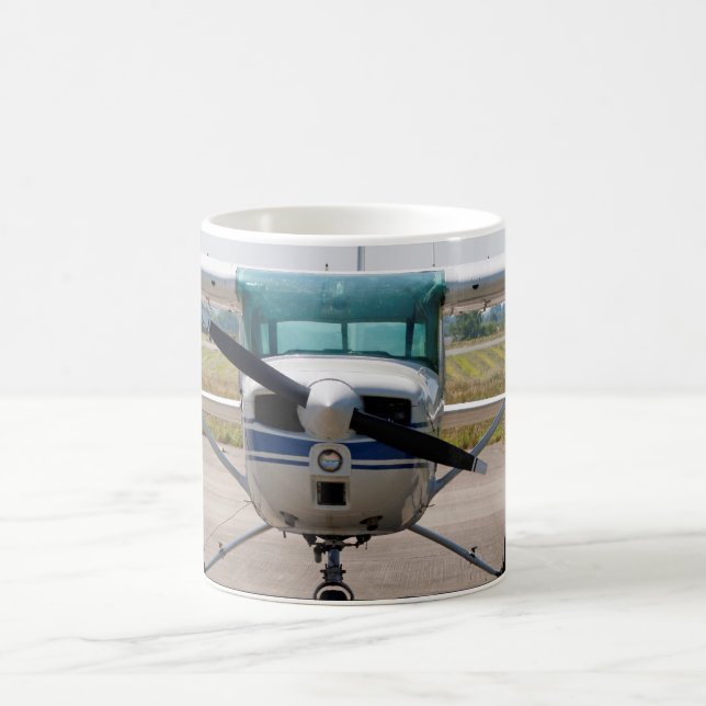 Cessna-Leichtflugzeug Kaffeetasse (Mittel)