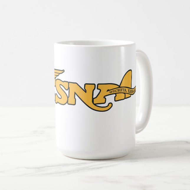 Cessna Vintage Kaffeetasse (VorderseiteRechts)