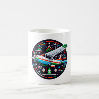 Cessna Weihnachtszeit-Tasse Kaffeetasse