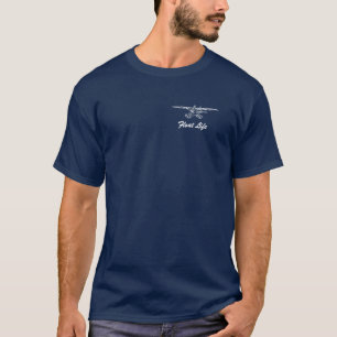 Cessna-Wohnwagen auf Splashdown T-Shirt