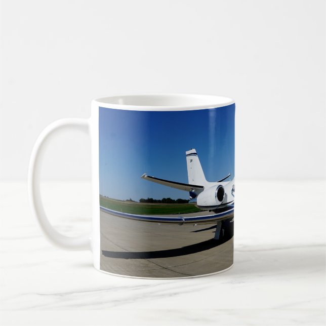 Cessna-Zitat-Zugaben-Tasse Tasse (Links)