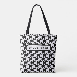 C'est Chic Paris Fashion Womens Tote Bag