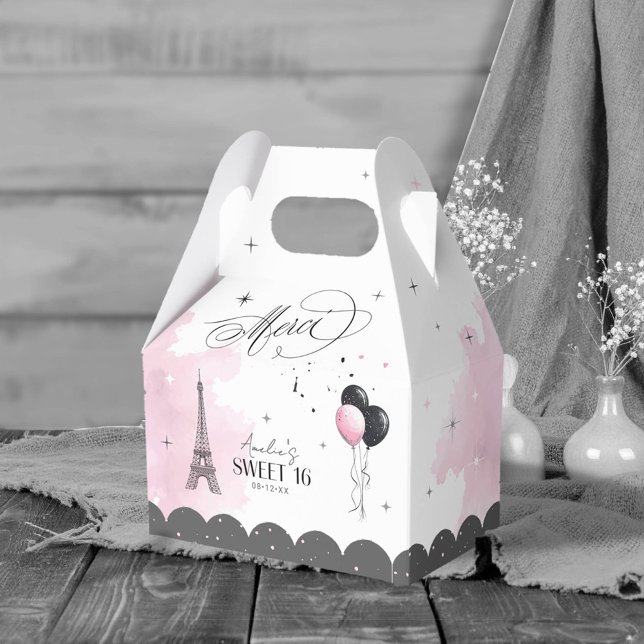 C'est ist Bon Parisian Sweet 16 Danke, ID1162 Geschenkschachtel (Von Creator hochgeladen)