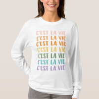 C'est La Vie | Französisches Sprichwort | Pastell-