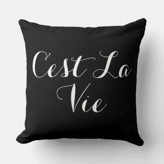 C'est La Vie Kissen