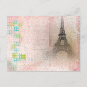 C'est La Vie Postkarte