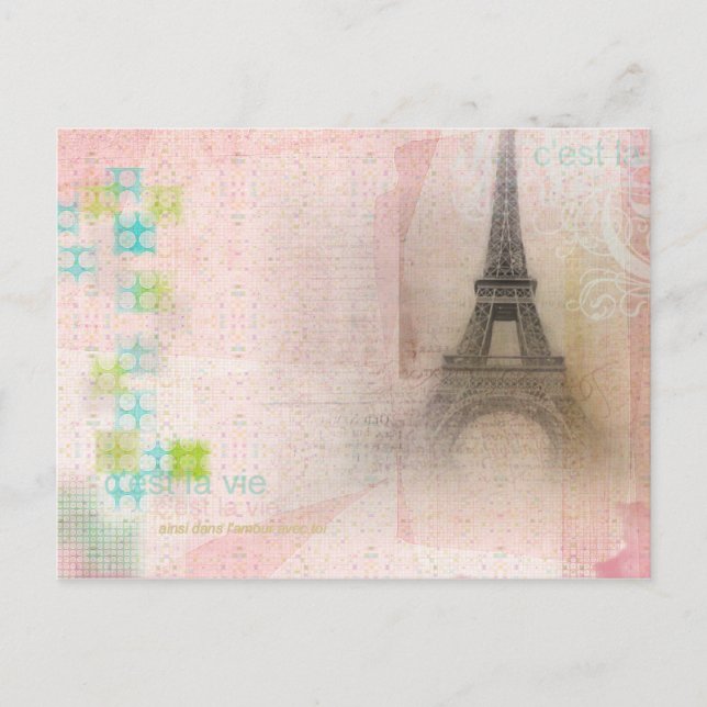 C'est La Vie Postkarte (Vorderseite)