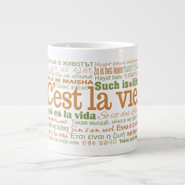 C'est La Vie Tasse (Vorderseite)