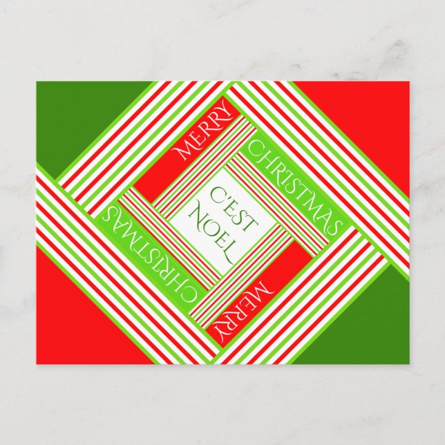 C'est Weihnachten / Frohe Weihnachten (Vorderseite)