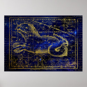 Cetus Constellation Poster