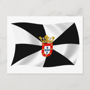 Ceuta Flag Postkarte