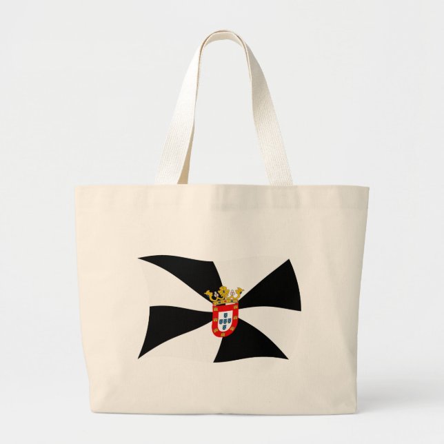 Ceuta Flag Tote Bag Jumbo Stoffbeutel (Vorne)