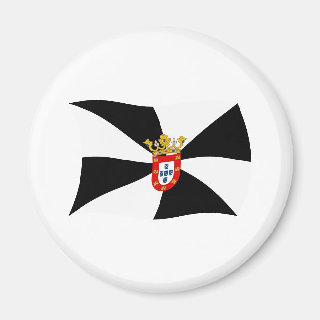 Ceuta-Flagge-Magnet Magnet (Vorne)