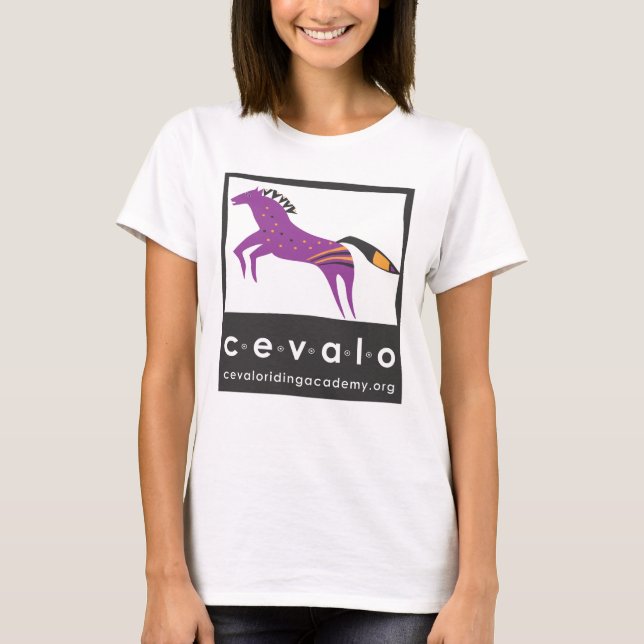 Cevalo wunderliches Pferd T-Shirt (Vorderseite)