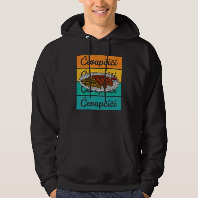 Ćevapi Kebab Balkan-Küche 20 Hoodie (Vorderseite)