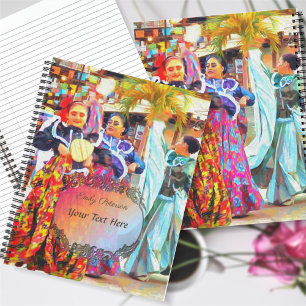 Ceviche Mexican Festival Dancers 2549 Notizbuch