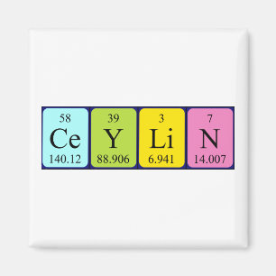 Ceylin Periodenmagnet Magnet