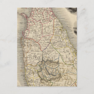 Ceylon Postkarte