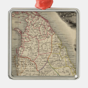 Ceylon Silbernes Ornament
