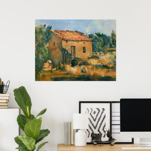 Cezanne - Abandoned House Poster