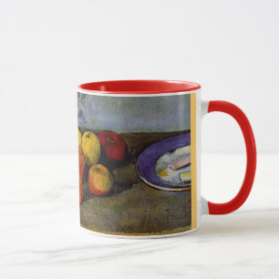 Cezanne - Äpfel und Kekse Tasse