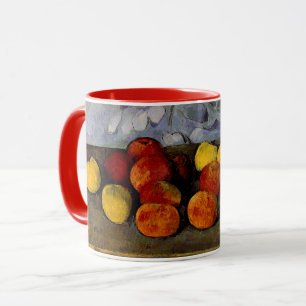 Cezanne - Äpfel und Kekse Tasse