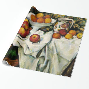 Cezanne - Äpfel und Orangen Geschenkpapier